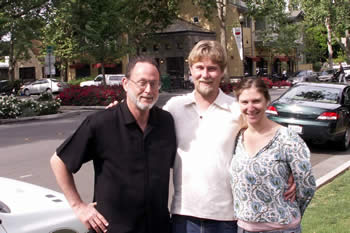 Craig with C.J. and Olivia in Sacramento