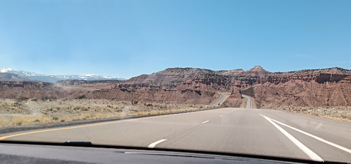 View from car
