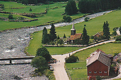 View of Flaam Valley