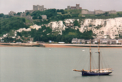Dover from the Royal Princess