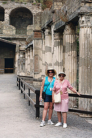 Patty & Addie in Herculaneum