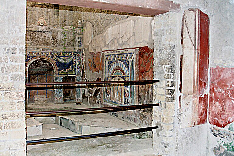 Herculaneum living area
