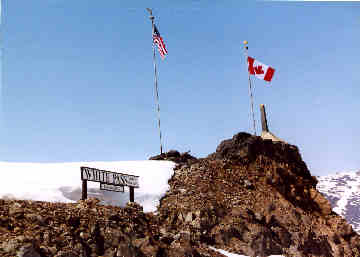 White Pass summit