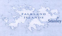 Falklands Islands map
