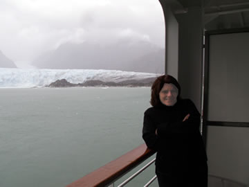 Patty near Amalia Glacier