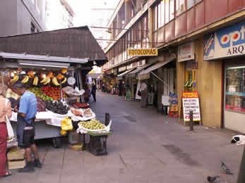 street market scene