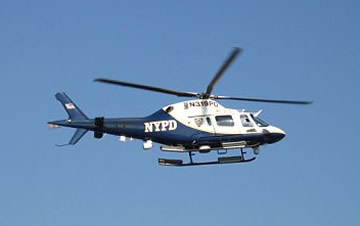 NYPD helicopter