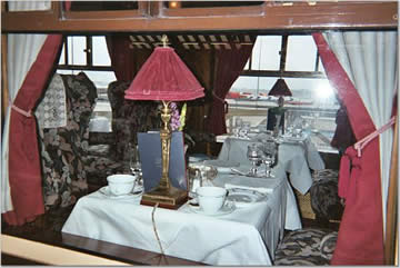 Orient Express dining car
