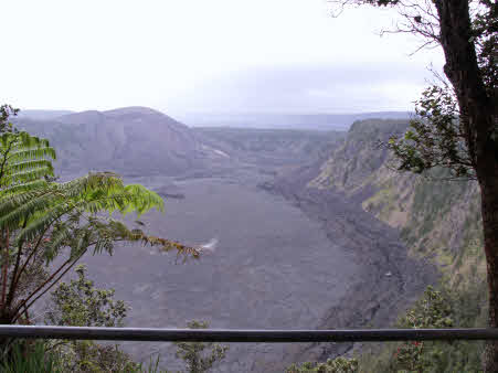 view of Kilauea Iki Crater