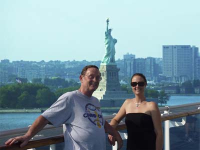 Craig & Julie Statue of Liberty
