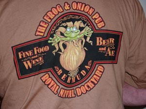 Frog & Onion Pub shirt
