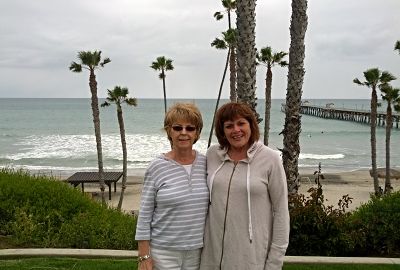 Marilyn & Patty in San Clemente