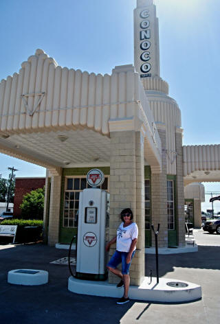 Shamrock gas station