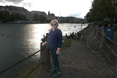 Patty on the Rhine River