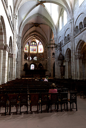 Inside Basler Munster Church