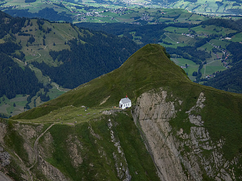 church on a mountain top