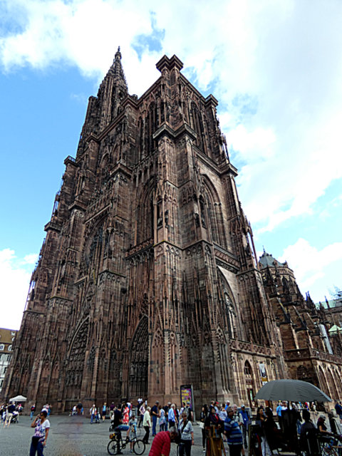 Notra Dame Cathedral in Strasbourg