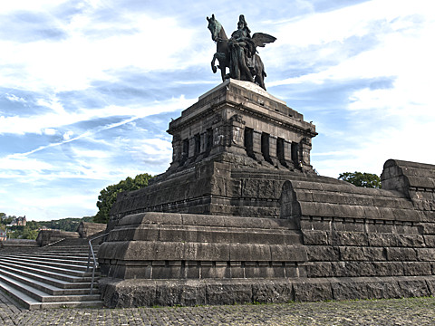 Statue of Emperor Wilhelm I at German Corner