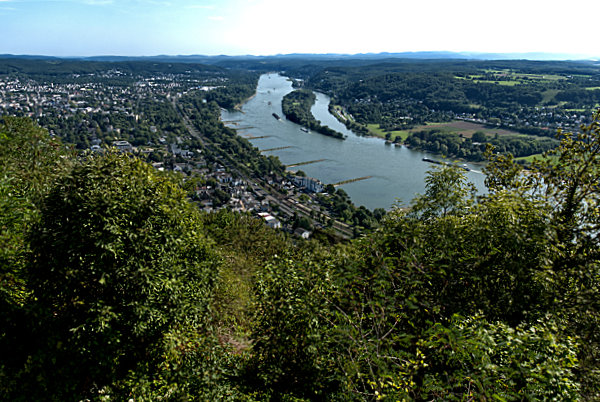 View of Rhine River from Keep