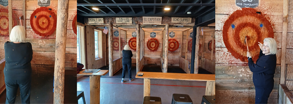 Patty axe throwing
