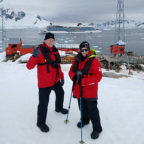 Craig & Patty at Brown Station